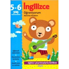 Çiçek Yayıncılık Aktivite Kitabım - Ingilizce Öğreniyorum (5-6 Yaş)