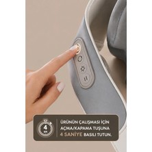 Eco Lounge Şarjlı Ovmalı Masaj Aleti Boyun Sırt ve Bacak Için Insan Eli Hissi Veren Cihaz - Süpermarket