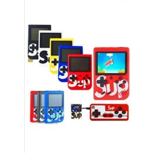 tp Buğz Mini Atari Oyun Konsolu Çift Kollu Nostalji Oyunlu Kırmızı Renk Bluetooth Yok - Elektronik