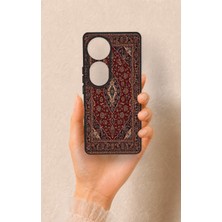 Vip Case Vivo V40 Uyumlu Acem Halı Desenli Silikon Kılıf