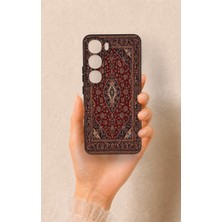 Vip Case Vivo V40 Lite 5g Uyumlu Acem Halı Desenli Silikon Kılıf