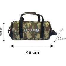Unisex Fitness Seyahat Silindir Spor Çantası