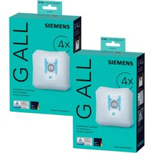 Siemens Sıemens 8 Serisi Elektrikli Süpürge Torbası Super Tex Tip G VZ41FGALL BBZ41FG