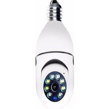tp Buğz Beyaz 360 Derece Dönebilen Gece Görüşlü Kablosuz Wifi Ip Kamera Hd Kayıt Sd Kart Destekli