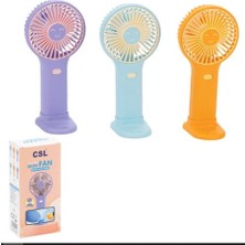 Csl Cs-39 Şarjlı Mini Fan Mor