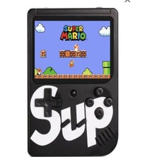tp Buğz Taşınabilir Video Oyun Konsolu 3 Inç Ekran 400 Yüklü Oyunlu Mini Atari Siyah 2 Oyunculu