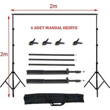 Empressco 2x2 Metre Fon Standı Background Stand 4 Mandal