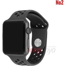 Ceponya Apple Watch 42-44 mm Krd-02 Silikon Kordon