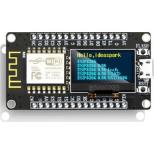 Emay Center Nodemcu ESP8266 0.96 Inç OLED Ekranlı Wifi Geliştirme Modülü