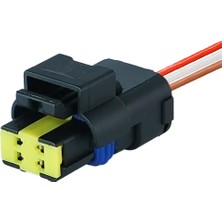 Aptiv (Delphi) Brc Isı Sensörü Soketi 4 Pin Kablolu