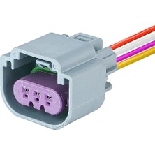 Aptiv (Delphi) Ampul Soketi 3 Pin Kablolu
