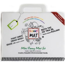 Akademi Çocuk Funny Mat Mini Set 16X21CM