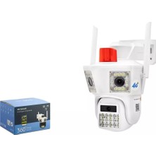 X5 Tech RX-45AI 2*3mp Beyaz 4g Speed Dome Kamera