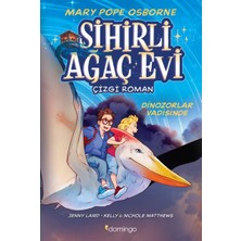 Domingo Yayınevi Sihirli Ağaç Evi -Çizgi Roman -1 Dinozorlar Vadisinde