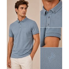 Jeuss Polo Yaka Oxford Tişört