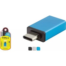 Hadron HDX5050 Type-C To Usb3.0 F Çevirici Çok Renkli