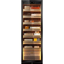 Raching Siyah Elektronik Puro Dolabı – Profesyonel Humidor Kabini MON3800A