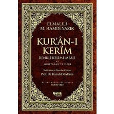 Çelik Yayınevi Kur'an-I Kerim Renkli Kelime Meali ve Muhtasar Tefsiri (Orta Boy)