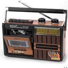Empressco Fp 319 Retro Nostaji Radyo Kaset Çalar USB Sd Fm Radyolu Kaset Çalar Müzik Kutusu