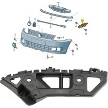 Tampon Braketı On Sol Caddy 2011-2015 (Gkl) 292804