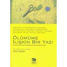 İmge Kitabevi Yayınları Ölümüme Ilişkin Bir Yazı/hint-Pakistan Edebiyatından Öyküler