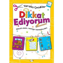 Kukla Yayınları Yaratıcı Çocuklar - Dikkat Ediyorum (6+ Yaş)