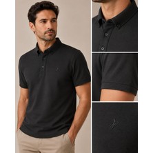 Jeuss Polo Yaka Oxford Tişört