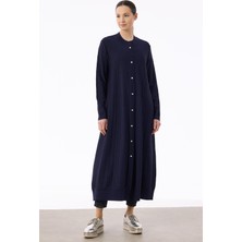 Tığ 21842 Nervür Detaylı Max Boy Triko Rayon Hırka