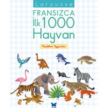 Mavi Kelebek Yayınları Larousse Fransızca Ilk 1000 Hayvan