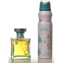 Cecile Iris Bayan Edt 100 ml + 150 ml Deodorant
