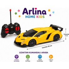 Arlina Home Kids Uzaktan Kumandalı Spor Araba Sarı
