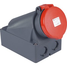 TPlast Tp Electric 3133-307-1610 Vidalı Bağlantı IP44 5X63A Duvar Prizi