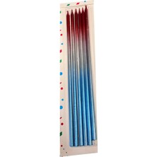 Ege Concept Life 20 cm Pasta Mumu Mavi Geçişli 6'lı Paket