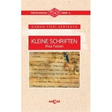 Akçağ Yayınları Kleine Schriften (Kısa Yazılar)