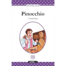 1001 Çiçek Kitaplar Pinocchio Level 1 Books