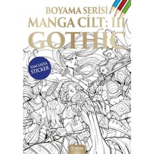 Teras Kitap Manga Boyama Cilt Iıı: Gothic