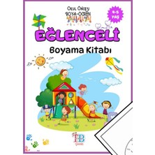 Tether Bags Çocuk Eğlenceli Boyama Kitabı
