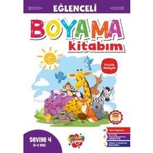 Boyama Zamanı Eğlenceli Boyama – Seviye 4 (5-6 Yaş)