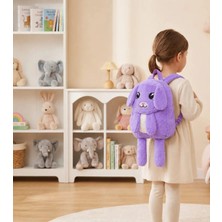 PeriMila Peluş Tavşan Figürlü Çocuk Sırt Çantası