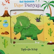 Çiçek Yayıncılık Hadi Keşfedelim - Dino Dünyası Yapbozlu Karton Kitap