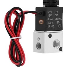 Emay Center 12V Dc 2 Konumlu 3 Yönlü 1/8 Inç Pnömatik Solenoid Valf