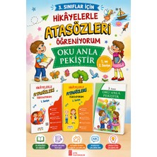 Ata Yayıncılık 3.sınıflar Için Hikayelerle Atasözleri Öğreniyorum 1 ve 2 + Oku Anla Pekiştir