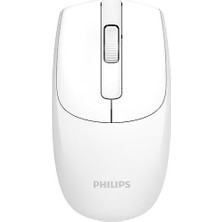 Philips SPK7398W/38 Kablosuz 1600DPI Sessiz Optik Mouse Beyaz