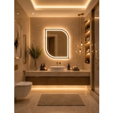 Eagle Mirror Prime Edge Ledli Banyo Aynası – Dekoratif Duvar Aynası – Dokunmatik Dimmerli
