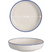 6'lı Toledo Kase 19CM Rim Lacivert Rinart