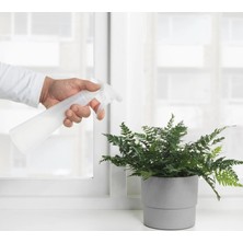 IKEA Fısfıs Sulama Şişesi Hacim 350 ml Sprey Şişesi Beyaz Renk Püskürtme Ayarlanabilir Plastik Sulama Kabı
