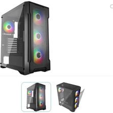 Gamebooster Falcon GB-A750B 750W 80+ Bronze USB 3.0 Mesh Argb Atx Mid Tower Gaming Kasa
