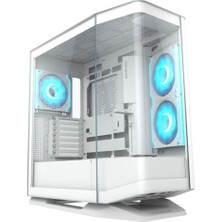 Cougar CGR-58M6W-RGB FV270 Rgb Gaming Beyaz Kasa