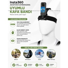 Outfire INSTA360 Uyumlu Kafa Bandı