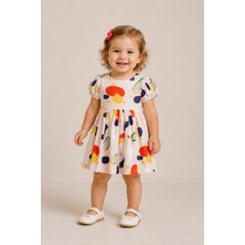 Ugly Duck 01-04 Yaş Arası Kız Bebek Clown Elbise - Çok Renkli